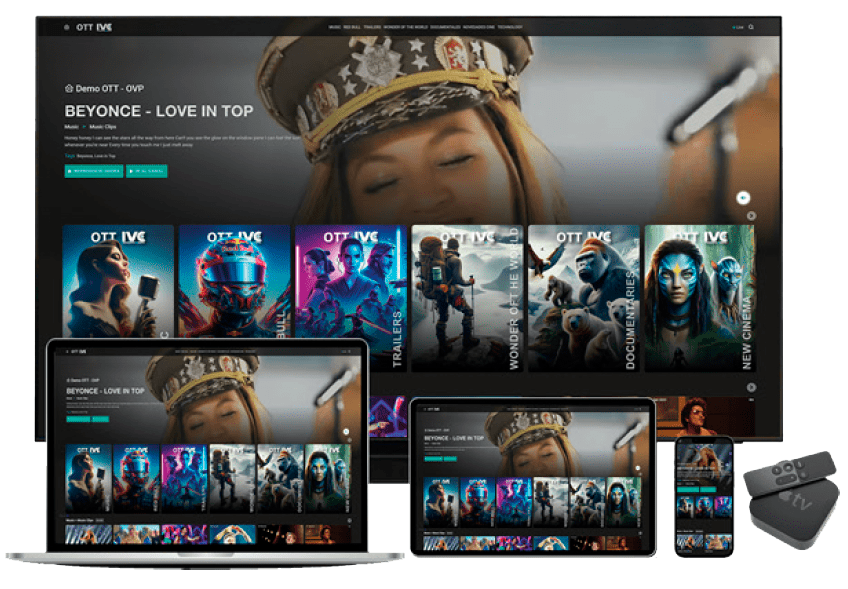 Servicio OTT Vector3