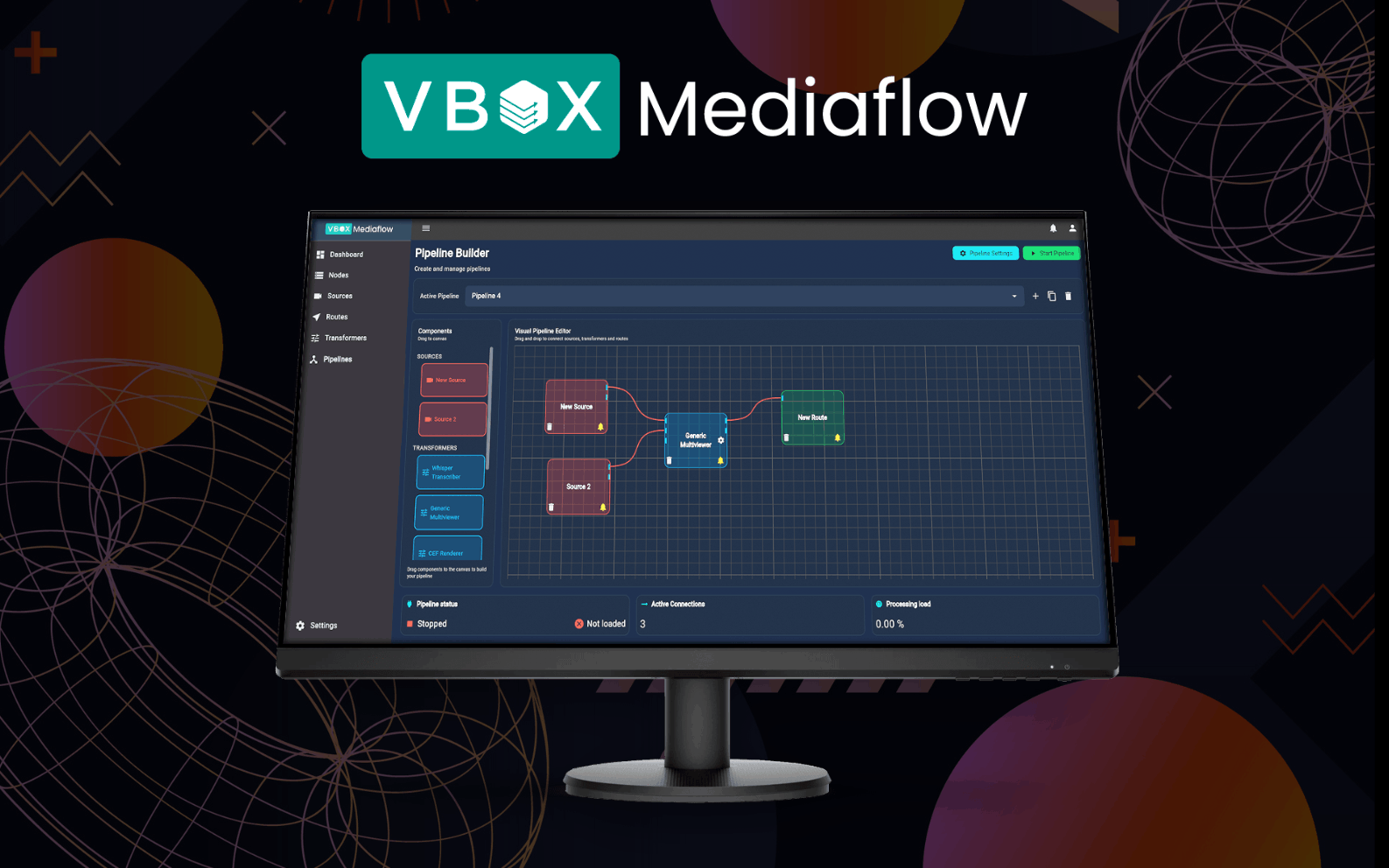 Live signal manager vbox mediaflow